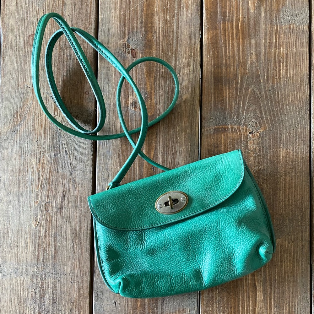 Small leather Fossil purse